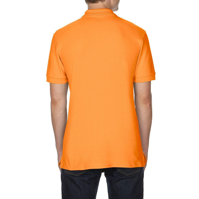 Orange vif - Back - Gildan - Polo de sport - Homme