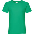 Vert tendre - Front - Fruit Of The Loom -T-shirt - Filles