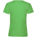 Vert citron - Back - Fruit Of The Loom -T-shirt - Filles