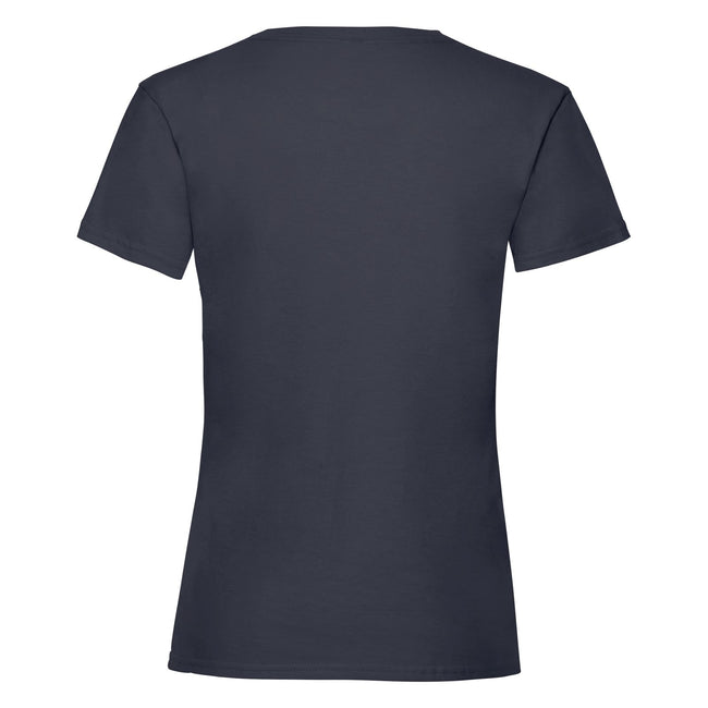 Bleu marine profond - Back - Fruit Of The Loom -T-shirt - Filles