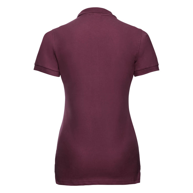 Bordeaux - Side - Russell - Polo manches courtes - Femme
