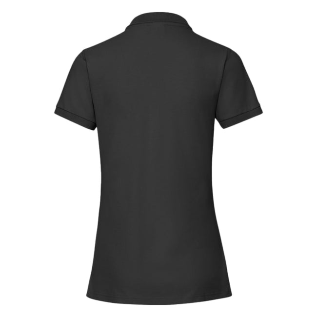 Noir - Back - Russell - Polo manches courtes - Femme