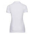Blanc - Back - Russell - Polo manches courtes - Femme