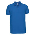 Bleu - Front - Russell - Polo manches courtes - Homme