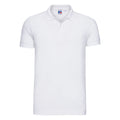 Blanc - Front - Russell - Polo manches courtes - Homme