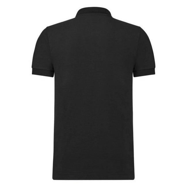 Noir - Back - Russell - Polo manches courtes - Homme