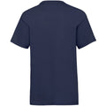 Bleu marine - Back - Fruit Of The Loom - T-Shirt à manches courtes - Enfant