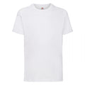 Blanc - Front - Fruit Of The Loom - T-Shirt à manches courtes - Enfant