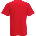 Rouge - Back - Fruit Of The Loom - T-shirt manches courtes - Homme