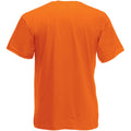 Orange - Back - Fruit Of The Loom - T-shirt manches courtes - Homme