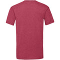 Rouge chiné - Back - Fruit Of The Loom - T-shirt manches courtes - Homme