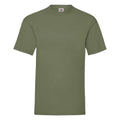 Vert kaki - Front - Fruit Of The Loom - T-shirt manches courtes - Homme