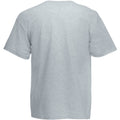 Gris chiné - Back - Fruit Of The Loom - T-shirt manches courtes - Homme
