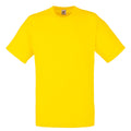 Jaune vif - Front - Fruit Of The Loom - T-shirt manches courtes - Homme