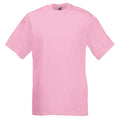 Rose clair - Front - Fruit Of The Loom - T-shirt manches courtes - Homme