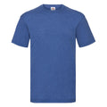 Bleu roi chiné - Front - Fruit Of The Loom - T-shirt manches courtes - Homme