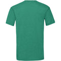 Vert chiné - Back - Fruit Of The Loom - T-shirt manches courtes - Homme