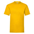 Jaune - Front - Fruit Of The Loom - T-shirt manches courtes - Homme