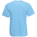 Bleu clair - Back - Fruit Of The Loom - T-shirt manches courtes - Homme