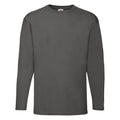 Gris graphite - Front - Fruit Of The Loom - T-shirt - Homme