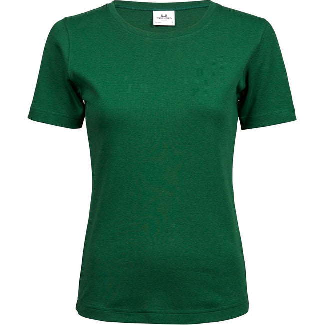 Vert forêt - Front - Tee Jays - T-shirt à manches courtes 100% coton - Femme