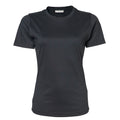 Gris foncé - Front - Tee Jays - T-shirt à manches courtes 100% coton - Femme
