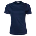 Azul Marino - Front - Tee Jays - T-shirt à manches courtes 100% coton - Femme