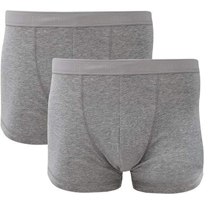 Gris clair chiné - Side - Fruit Of The Loom - Boxers CLASSIC - Homme