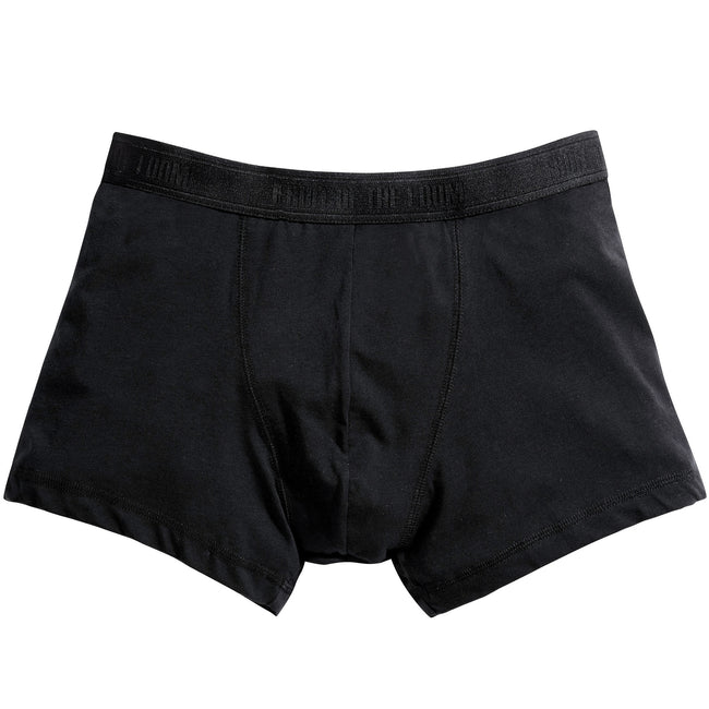 Noir - Front - Fruit Of The Loom - Boxers CLASSIC - Homme