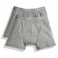 Gris clair - Side - Fruit Of The Loom - Boxers CLASSIC - Homme