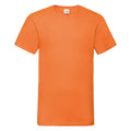 Orange - Front - Fruit Of The Loom -T-shirt à manches courtes - Homme