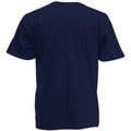 Bleu marine profond - Back - Fruit Of The Loom -T-shirt à manches courtes - Homme