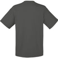 Gris graphite - Back - Fruit Of The Loom -T-shirt à manches courtes - Homme
