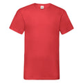 Rouge - Front - Fruit Of The Loom -T-shirt à manches courtes - Homme