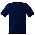 Bleu marine profond - Front - Fruit Of The Loom - T-shirt ORIGINAL - Homme