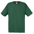 Vert bouteille - Front - Fruit Of The Loom - T-shirt ORIGINAL - Homme