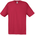 Rouge brique - Front - Fruit Of The Loom - T-shirt ORIGINAL - Homme