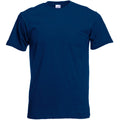 Bleu marine - Front - Fruit Of The Loom - T-shirt ORIGINAL - Homme