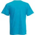 Bleu azur - Back - Fruit Of The Loom - T-shirt ORIGINAL - Homme