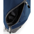 Bleu marine - Back - Bagbase Athleisure - Sac de gym hydrofuge à cordon