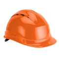 Orange - Lifestyle - Delta Plus - Casque de chantier ventilé à rotor en quartz