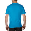 Saphir - Side - Gildan Premium - T-shirt à col V - Homme