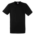 Noir - Front - T-shirt à manches courtes Fruit Of The Loom pour homme