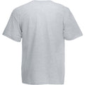 Gris - Back - T-shirt à manches courtes Fruit Of The Loom pour homme