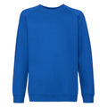 Bleu royal - Front - Sweatshirt Fruit Of The Loom pour enfant