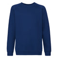 Bleu marine - Front - Sweatshirt Fruit Of The Loom pour enfant