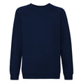 Bleu marine profond - Front - Sweatshirt Fruit Of The Loom pour enfant