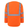 Orange haute visibilité - Side - Yoko Executive - Veste de sécurité haute visibilité à manches longues - Homme