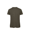 Kaki - Front - B&C Favourite - T-shirt en coton bio - Homme
