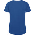 Bleu roi - Back - B&C - T-Shirt en coton bio - Femme